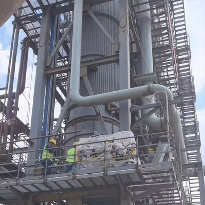 Conception modulaire chaudière à chaleur de déchets à haute température récupération de chaleur des gaz de combustion
