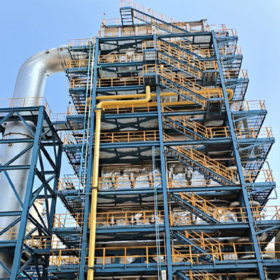 Turbine à gaz, chaudière de récupération de chaleur résiduelle, production d'énergie à cycle combiné 95,6 t/h nominale