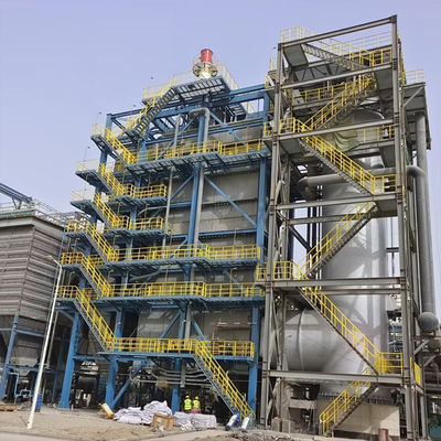 Chaudière à vapeur à haute chaleur de déchets Économie d'énergie Conversion des gaz d'échappement 67662Nm3/H Flux de gaz de combustion d'entrée