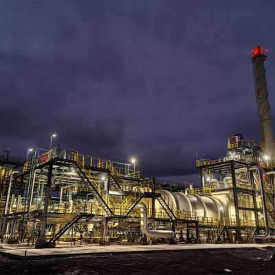 Interface d'expansion à chaud échangeable chaudière de chaleur résiduelle 78000 Nm3/H Paramètres des gaz de combustion