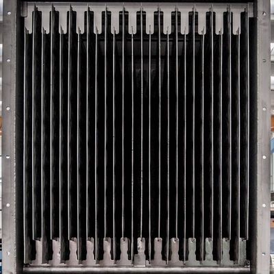 Échangeur de chaleur en plaque solide en vrac horizontale ou verticale Résistance à haute température Grande capacité de traitement