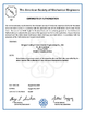 Chine Jiangsu Ruiding Environmental Engineering Co., Ltd. certifications